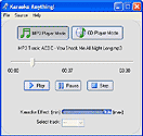 karaoke player screenshot
